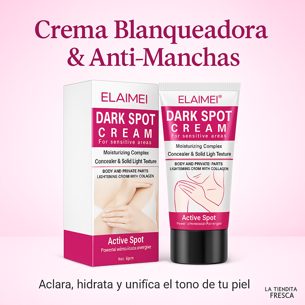 ELAMEI Crema Blanquedora y Puntos Negros