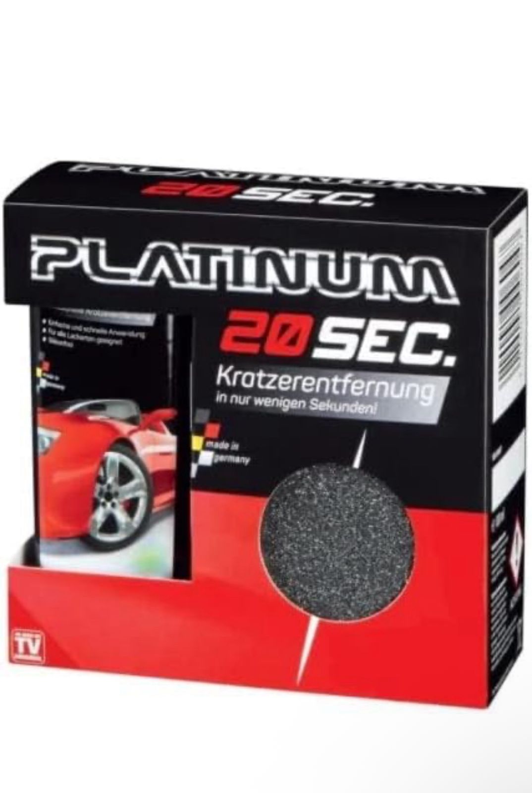 🛠️ Pasta Reparadora de Arañazos – Platinum 20 Sec