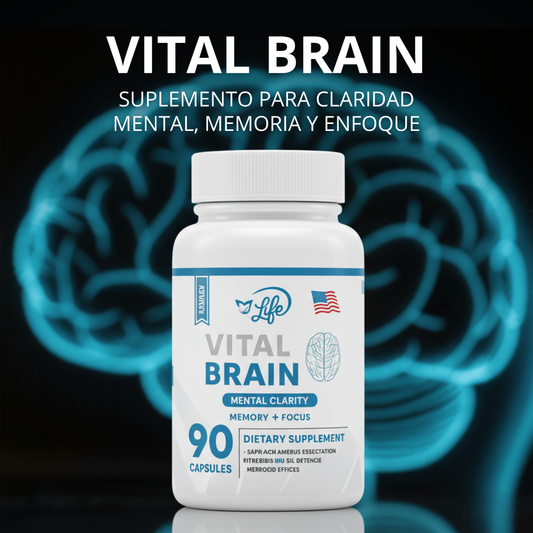 🧠 VITAL BRAIN – Claridad mental, memoria y enfoque al máximo