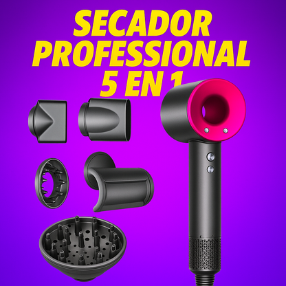 Secador de pelo 5 en 1