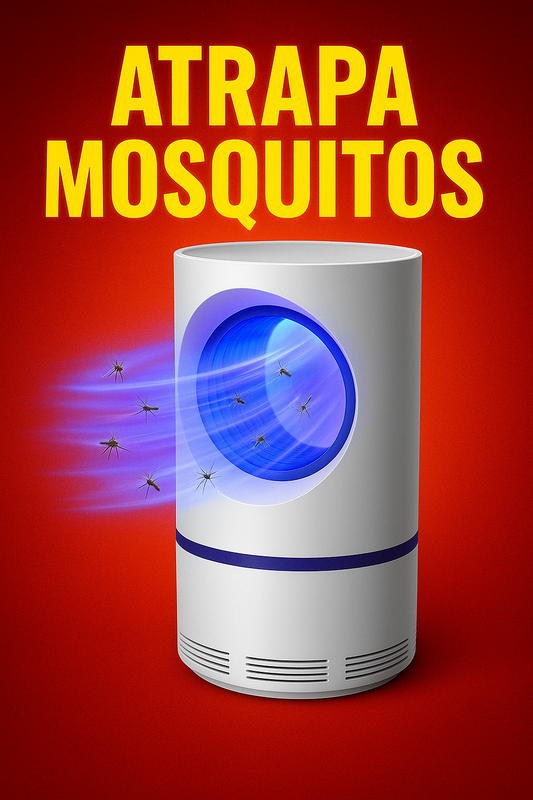 🦟💡 Lámpara Atrapa Mosquitos Eléctrica – Silenciosa, Segura y Ecológica