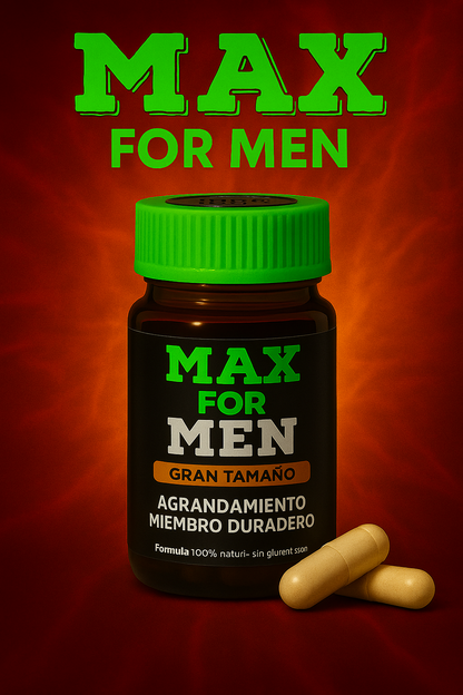 🔥MAX for MEN - Potenciador de Miembro💥