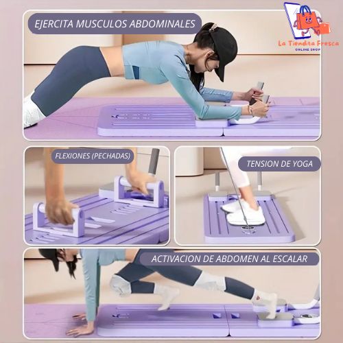 Pilates Multifuncional Premium – Abdomen, Piernas y Glúteos en Casa”